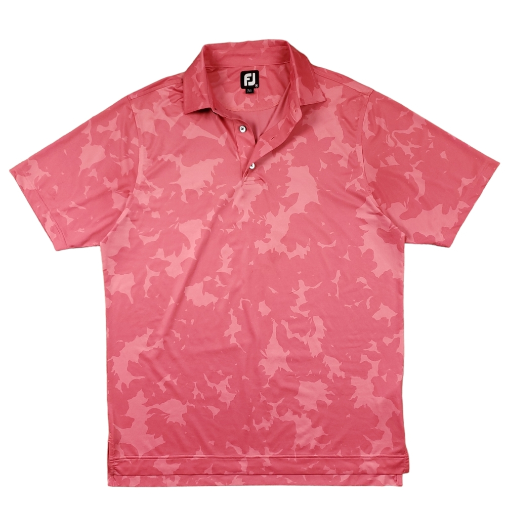 FootJoy Coral Pink Camo Performance Polo